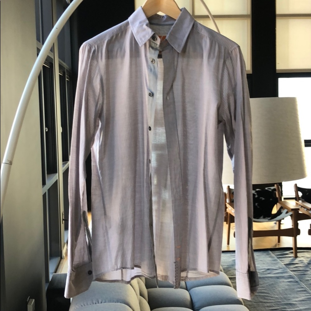 Hugo Boss Men’s Slim-Fit Button Up Shirt